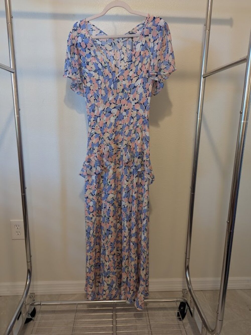 RIXO London 100% Silk Dress Size 10